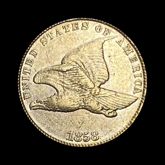 1858 Flying Eagle Cent LIGHTLY CIRCULATED