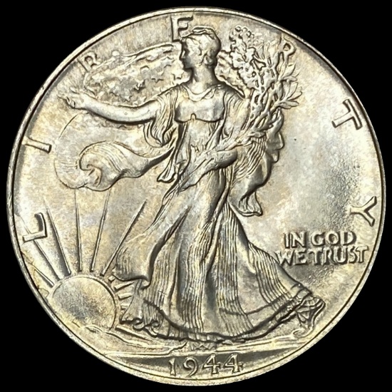 1944 Walking Liberty Half Dollar GEM BU