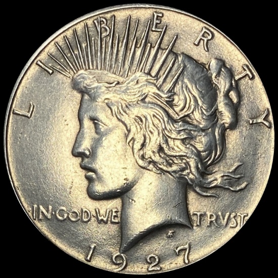 1927 Peace Silver Dollar CLOSELY UNCIRCULATED