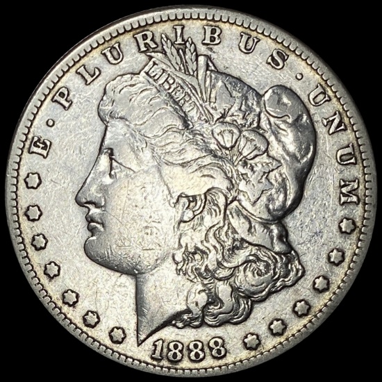 1888 Morgan Silver Dollar LIGHTLY CIRCULATED