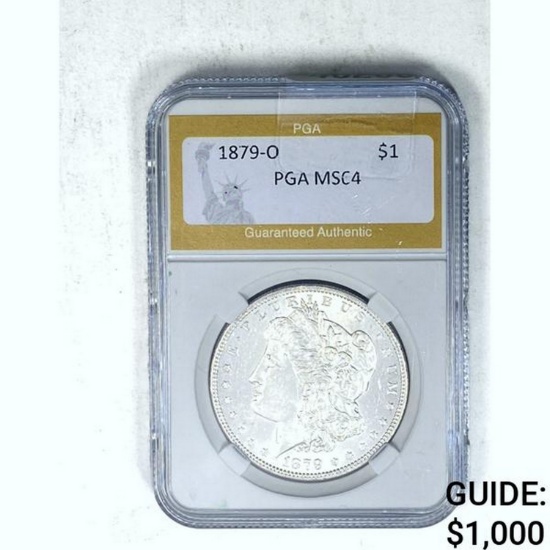 1879-O Morgan Dollar PGA MSC4