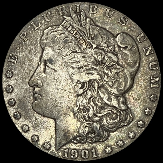 1901 Morgan Silver Dollar LIGHTLY CIRCULATED