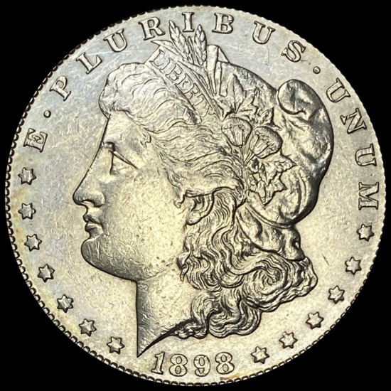 1898-S Morgan Silver Dollar CLOSELY UNCIRCULATED