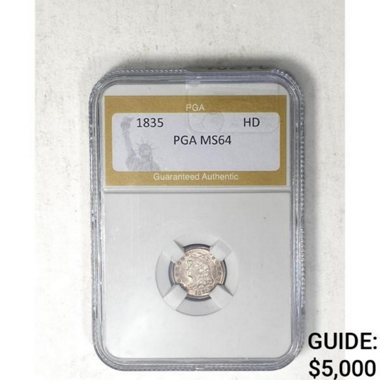 1835 Coin PGA MS64