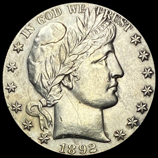 1892 Barber Half Dollar HIGH GRADE