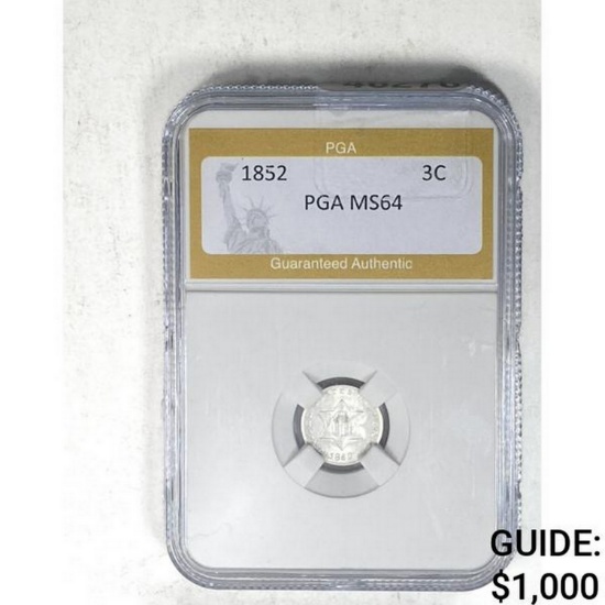 1852 3C PGA MS64