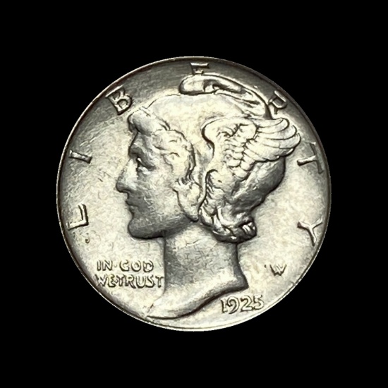 1923 Mercury Dime CLOSELY UNCIRCULATED