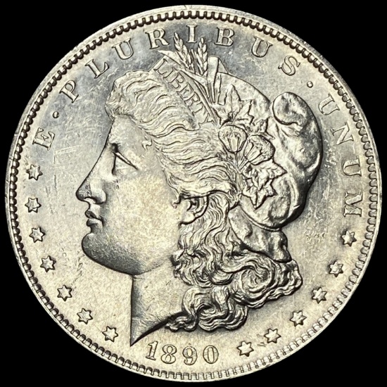 1890-S Morgan Silver Dollar CHOICE BU