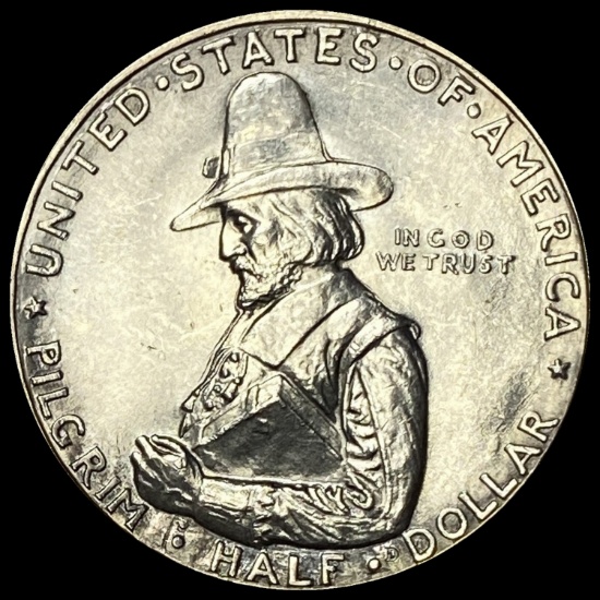 1920 Pilgrim Tercentenary Half Dollar GEM BU
