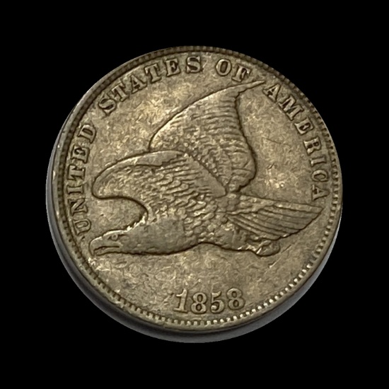 1858 Flying Eagle Cent LIGHTLY CIRCULATED