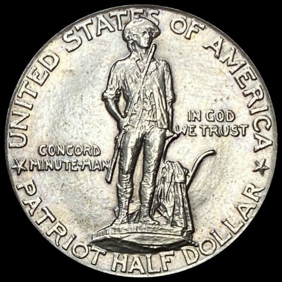 1925 Lexington-Concord Half Dollar UNCIRCULATED