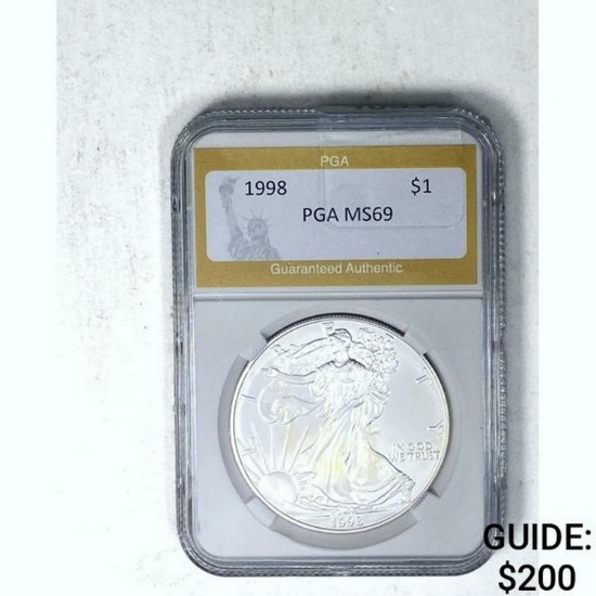 1998 Silver Eagle PGA MS69
