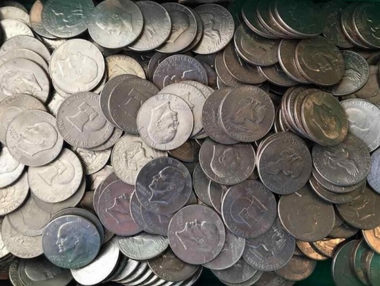 [100] Eisenhower Dollars Nice CIRC