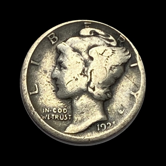 1923 Mercury Dime NICELY CIRCULATED