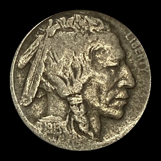 1913-D Buffalo Nickel ABOUT UNCIRCULATED