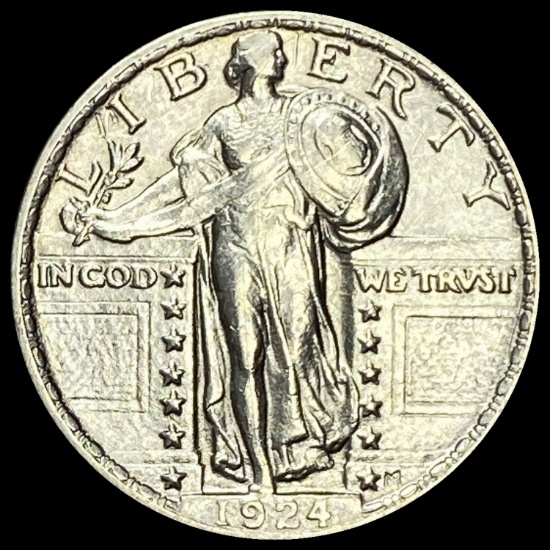 1924 Standing Liberty Quarter ABOUT UNCIRCULATED