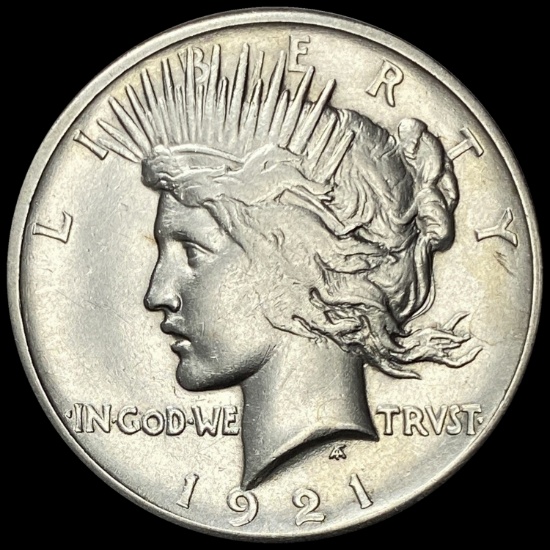 1921 Peace Dollar NEARLY UNCIRCULATED