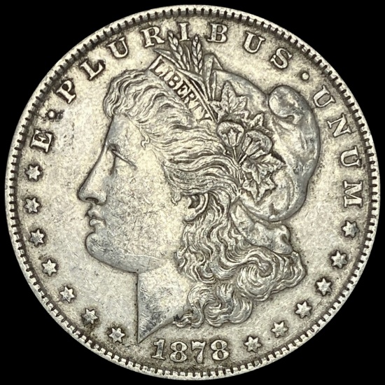 1878 Morgan Silver Dollar CLOSELY UNCIRCULATED