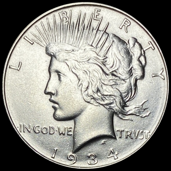 1934-D Peace Dollar CLOSELY UNCIRCULATED