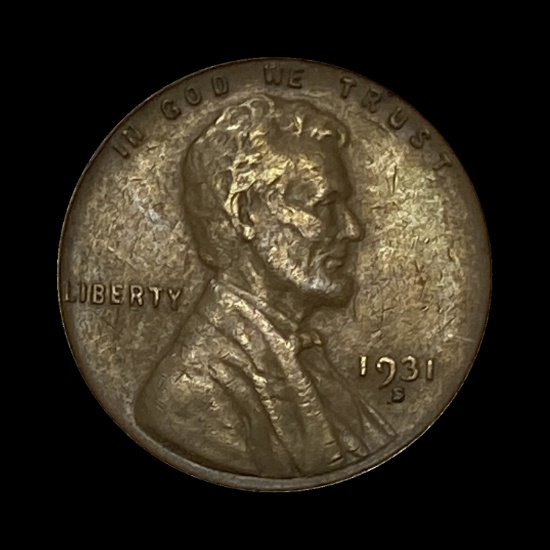 1931-S Lincoln Wheat Cent CLOSELY UNCIRCULATED