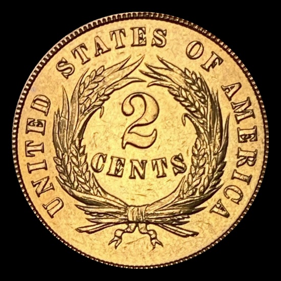 1868 Two-Cent Piece UNCIRCULATED