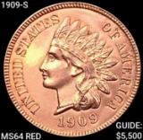 1909-S Indian Head Cent CHOICE BU RD