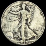 1938-D Walking Liberty Half Dollar LIGHTLY CIRCULATED