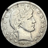 1909 Barber Quarter LIGHTLY CIRCULATED