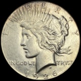 1926 Peace Silver Dollar ABOUT UNCIRCULATED
