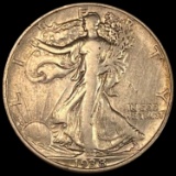 1938-D Walking Liberty Half Dollar LIGHTLY CIRCULATED