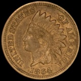1864 Indian Head Cent CHOICE AU