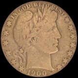 1900-O Barber Half Dollar LIGHTLY CIRCULATED