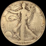 1938-D Walking Liberty Half Dollar LIGHTLY CIRCULATED