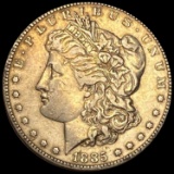 1885-S Silver Morgan Dollar LIGHTLY CIRCULATED