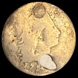 1794 Flowing Hair Half Dime (holed) LIGHTLY CIRCULATED