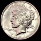 1921 Peace Silver Dollar HIGH GRADE