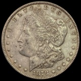 1878 Morgan Silver Dollar CLOSELY UNCIRCULATED