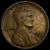 1931-S Lincoln Wheat Cent LIGHTLY CIRCULATED