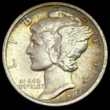 1917 Mercury Dime CLOSELY UNCIRCULATED