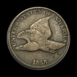 1858 Flying Eagle Cent NICELY CIRCULATED