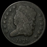 1825 Classic Head Half Cent NICELY CIRCULATED