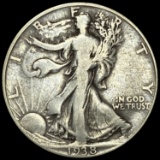 1938-D Walking Liberty Half Dollar LIGHTLY CIRCULATED
