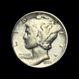 1928 Mercury Dime NEARLY UNCIRCULATED