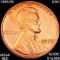1955/55 DDO Wheat Cent CHOICE BU RD