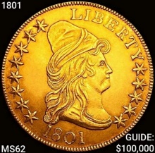 1801 $10 Gold Eagle UNCIRCULATED