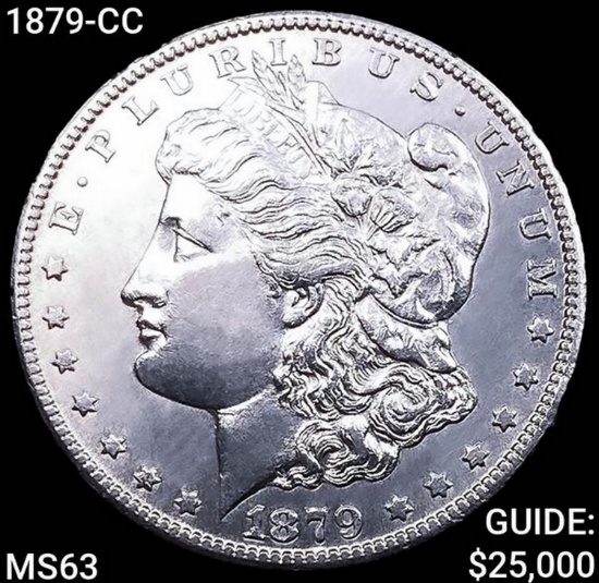 1879-CC Morgan Silver Dollar