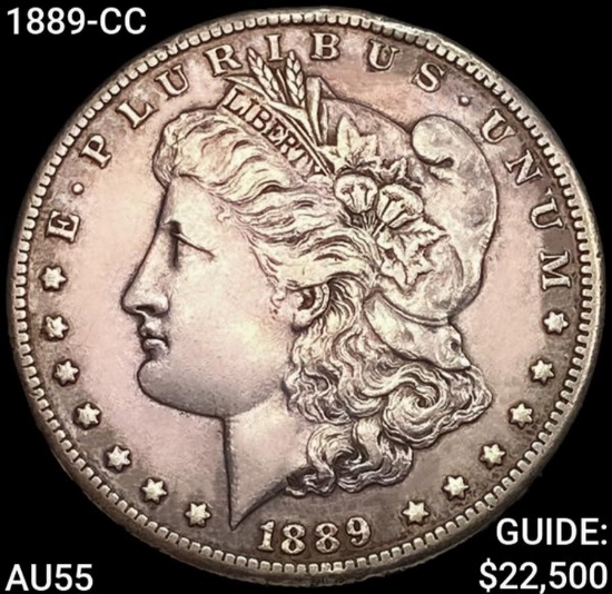 1889-CC Morgan Silver Dollar HIGH GRADE