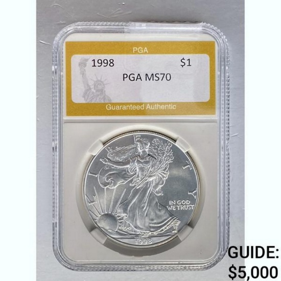 1998 Silver Eagle PGA MS70