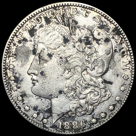 1886-S Silver Morgan Dollar CLOSELY UNCIRCULATED