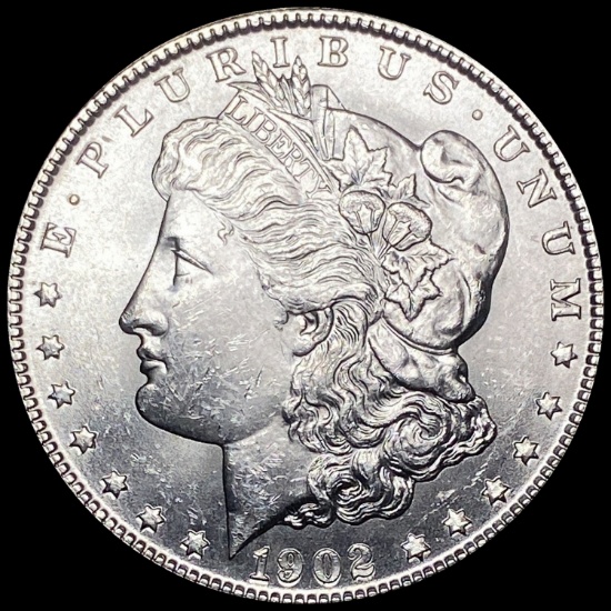 1902-O Morgan Silver Dollar GEM BU